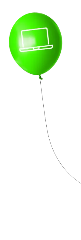 Balão verde